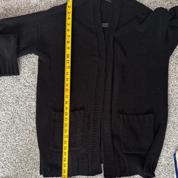 Oversized American Eagle Outfitters Classic Black Cardigan - Picture 5 of 5